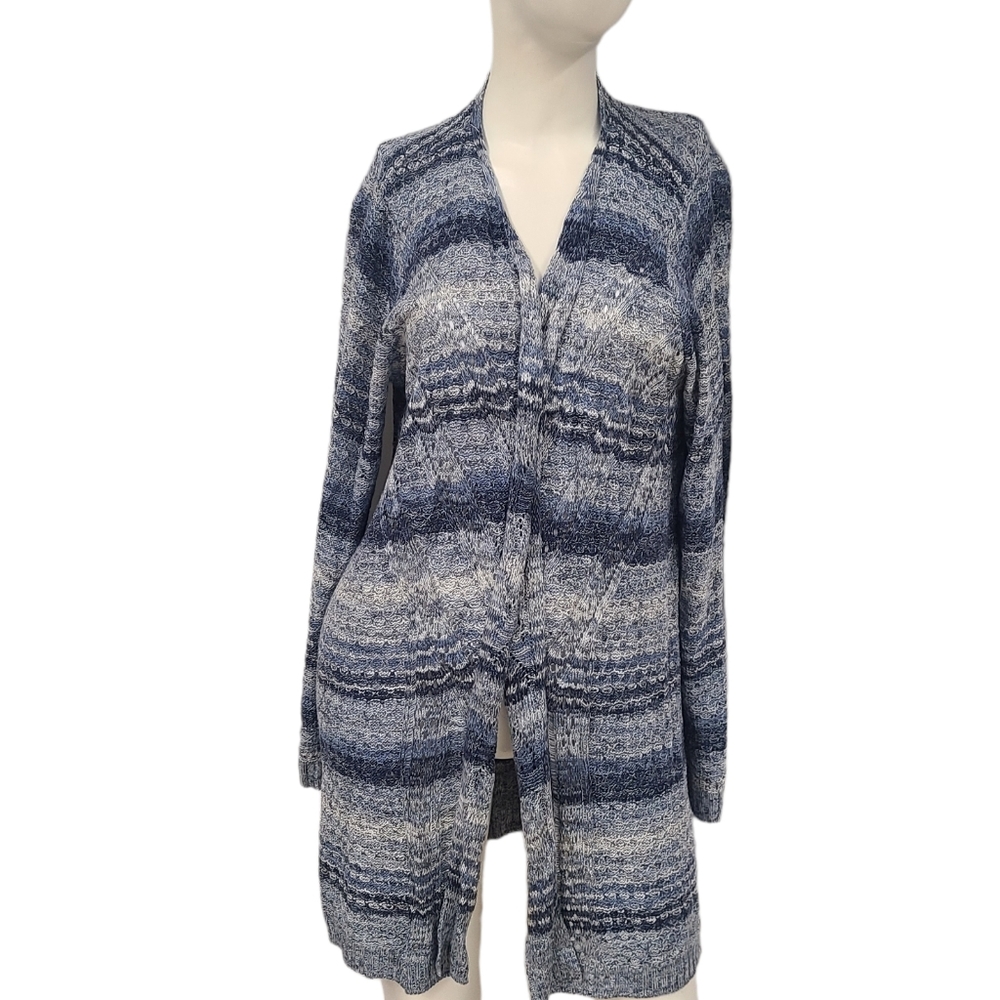 New with Tags Avenye Blue Cardigan Duster size 14/16